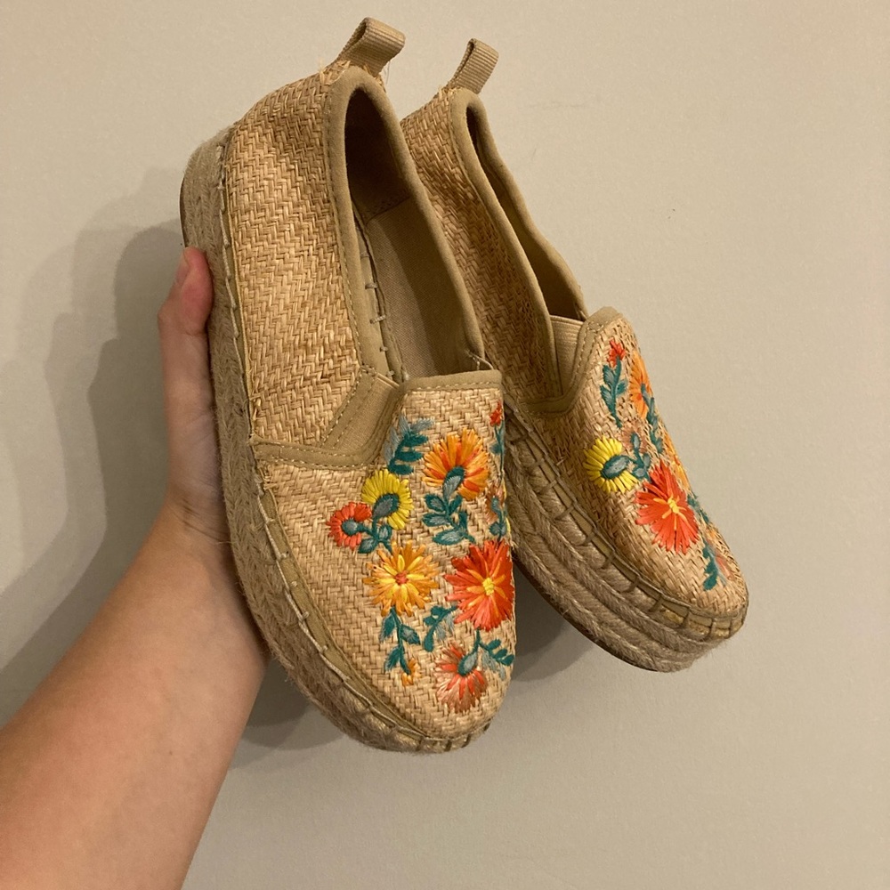 Sam Edelman platform espadrilles